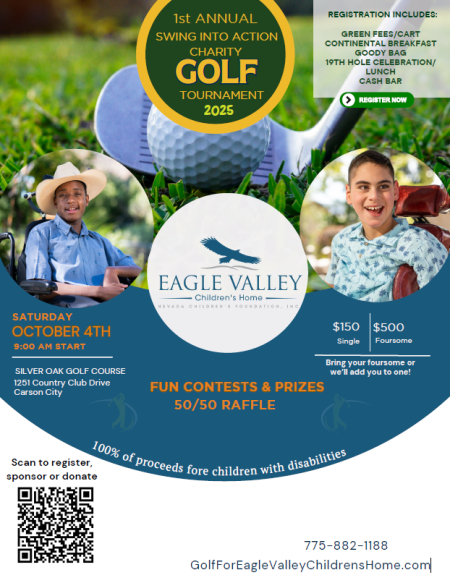 Carson City Events, Inaugural Swing into Action Charity Golf Tournament