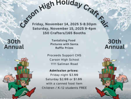 Carson City School District, Carson High Holiday Craft Fair