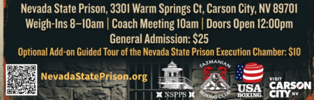 Nevada State Prison Preservation Society, Nevada State Prison Rumble 2026
