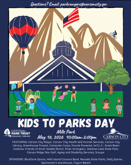 Carson City Parks, Recreation & Open Space, Kids to Parks Day