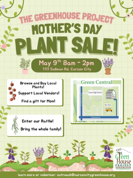 The Greenhouse Project, Mother's Day Plant Sale