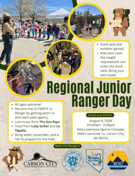 Carson City Parks, Recreation & Open Space, Regional Junior Ranger Day