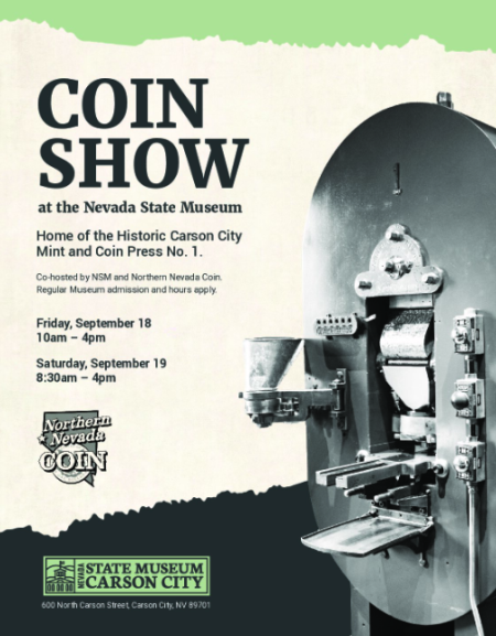 Nevada State Museum, Carson City Mint Coin Show