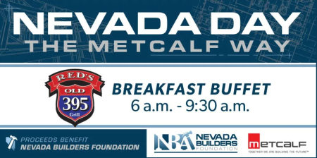 Nevada Day Inc., Nevada Day the Metcalf Way Breakfast Buffet