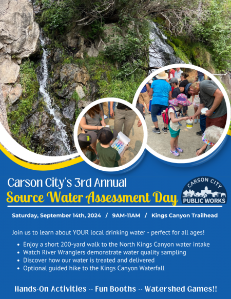 Carson City Events, 3rd Annual Source Water Assessment Day