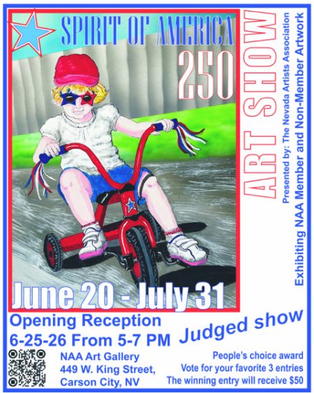 Nevada Artists Association, Exhibit: Spirit of America 250