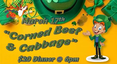 Elks Lodge #2177 Carson City, St. Patrick's Day Dinner