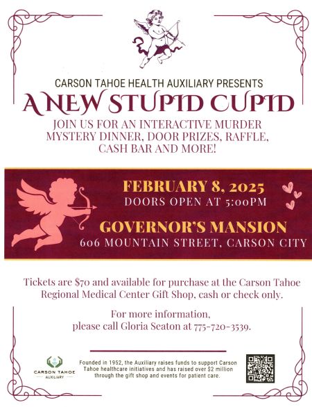 Carson Tahoe Health, Murder Mystery Dinner: A New Stupid Cupid