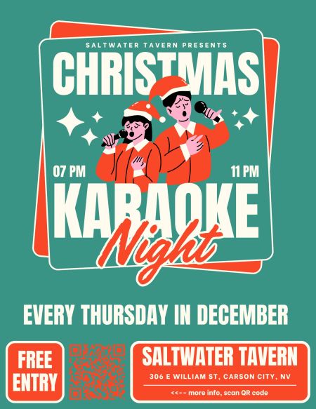 Saltwater Tavern, Christmas Karaoke