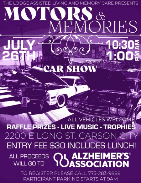 Carson City Events, Motors & Memories Car Show