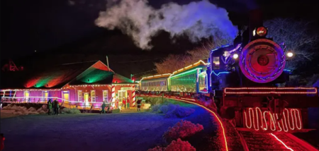 V&T Railway Commission, Electric Holiday Train O' Lights