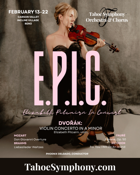 Tahoe Symphony Orchestra, Elizabeth Pitcarin in Concert (Reno - Trinity)
