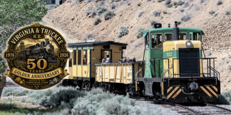 Virginia & Truckee Railroad, Train Ride Virginia City to Gold Hill Opening Weekend!