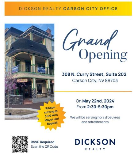 Carson City Events, Dickson Realty Grand Opening