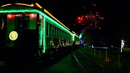 Virginia & Truckee Railroad, Electric Holiday Train O'Lights