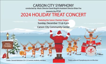 Carson City Symphony, Holiday Treat Concert