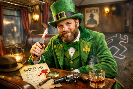 Virginia & Truckee Railroad, The Emerald Express Murder Mystery