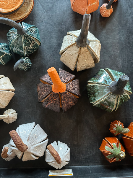 Wandering Wyld, Create a Ceramic Pumpkin with Native Blanket Design