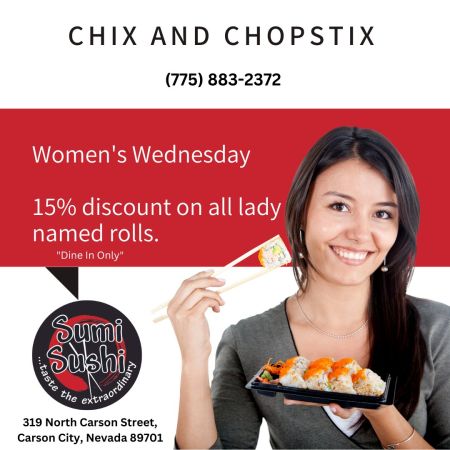 Sumi Sushi, Chix & Chopstix Wednesdays