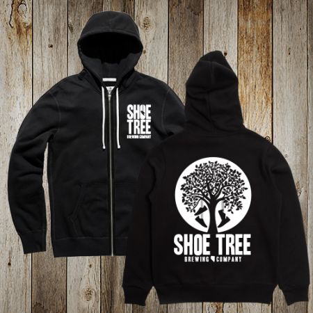 Shoe Tree Brewing Company, Zip-up Hoodie