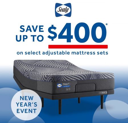 Carson Home Furnishings, Save up to $400 on select Sealy Mattresses