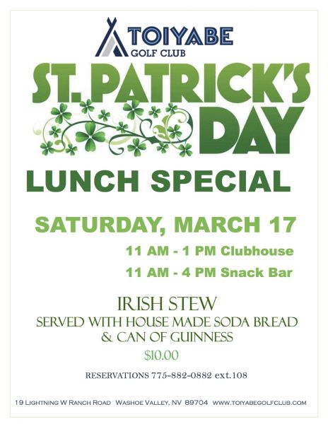 country club st patricks day